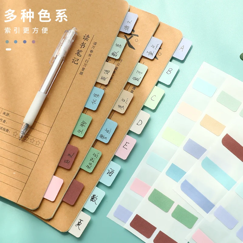 240/120/60PCS Writable Sticky Index Flags Multicolor Repositionable Page Book Markers Reading Note Supplies
240/120/60PCS Writable Sticky Index Flags Multicolor Repositionable Page Book Markers Reading Note Supplies