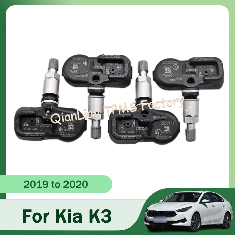 52940-J7000 TPMS Sensor For Kia K3 Ceed SW Pro Ceed XCeed Forte 433MHz Tire Pressure Monitoring System 52940J7000
52940-J7000 TPMS Sensor For Kia K3 Ceed SW Pro Ceed XCeed Forte 433MHz Tire Pressure Monitoring System 52940J7000
