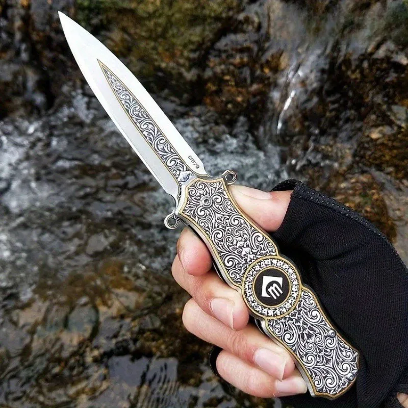 BAKULI-Portable Open Box Pocket Knife, Outdoor High Quality Pocket Knife,Multifunctional Folding Knife Portable Mini Fruit Knife 
BAKULI-Portable Open Box Pocket Knife, Outdoor High Quality Pocket Knife,Multifunctional Folding Knife Portable Mini Fruit Knife