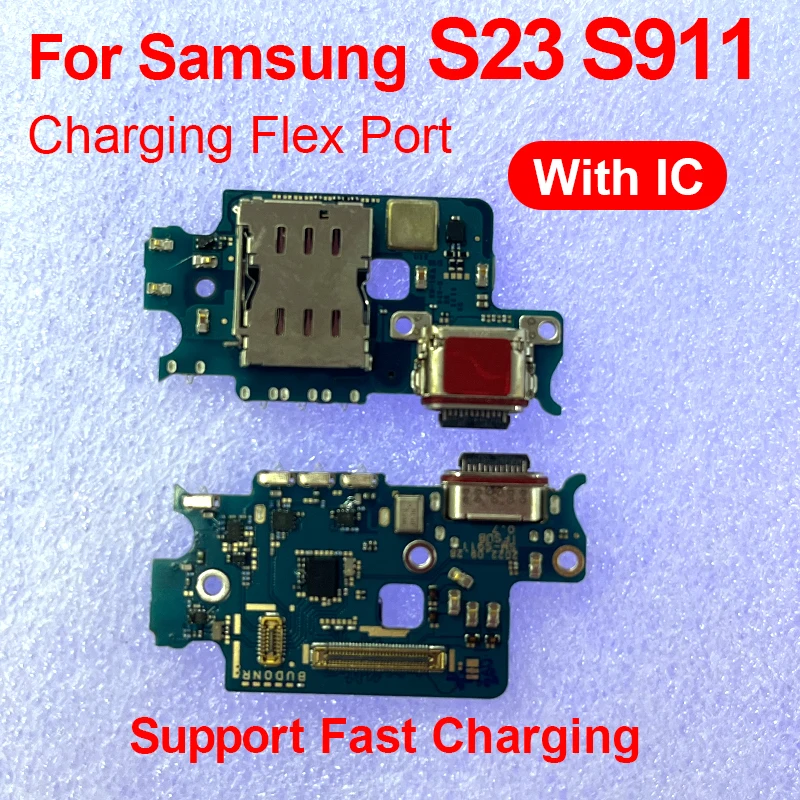 S23 Charger USB Dock Charging Dock Port Board With Mic Microphone Flex Cable For Samsung Galaxy S911 Replacement Charging Repair
S23 Charger USB Dock Charging Dock Port Board With Mic Microphone Flex Cable For Samsung Galaxy S911 Replacement Charging Repair