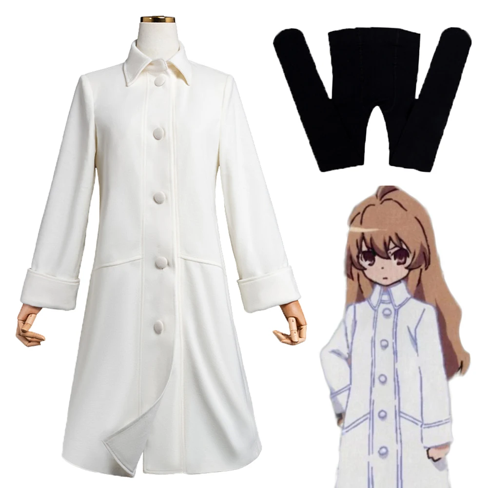 Аниме Торадора Айсака Тайга Косплэй костюм белое пальто длинный плащ колготки победитель комплект одежды наряды на Хэллоуин карнавальная вечеринка
Аниме Торадора Айсака Тайга Косплэй костюм белое пальто длинный плащ колготки победитель комплект одежды наряды на Хэллоуин карнавальная вечеринка