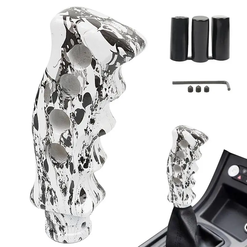 Ручка переключения передач, ручка ножа с 4-отверстиями, смоляные винты для граффити, адаптер, аксессуары для интерьера, эргономика, грузовики, внедорожники, автомобили
Ручка переключения передач, ручка ножа с 4-отверстиями, смоляные винты для граффити, адаптер, аксессуары для интерьера, эргономика, грузовики, внедорожники, автомобили