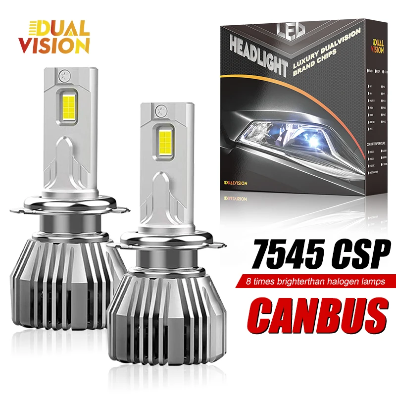 H7 Led Auto Fog Lights Car Headlight Canbus H8 H9 H11 9005 9006 HB3 HB4 9012 High Power 6000K Cold White Bulbs 7545 CSP
H7 Led Auto Fog Lights Car Headlight Canbus H8 H9 H11 9005 9006 HB3 HB4 9012 High Power 6000K Cold White Bulbs 7545 CSP
