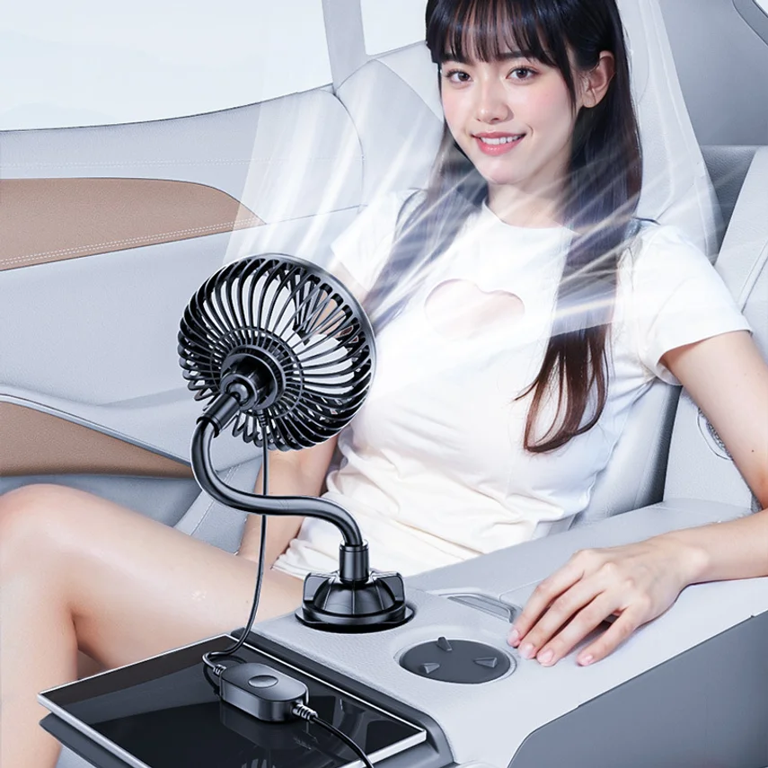 Car Fan 24v For Large Trucks, 12v Cooling Usb Fan For Car Cup Holder, Single-head Fan With Strong Airflow
Car Fan 24v For Large Trucks, 12v Cooling Usb Fan For Car Cup Holder, Single-head Fan With Strong Airflow