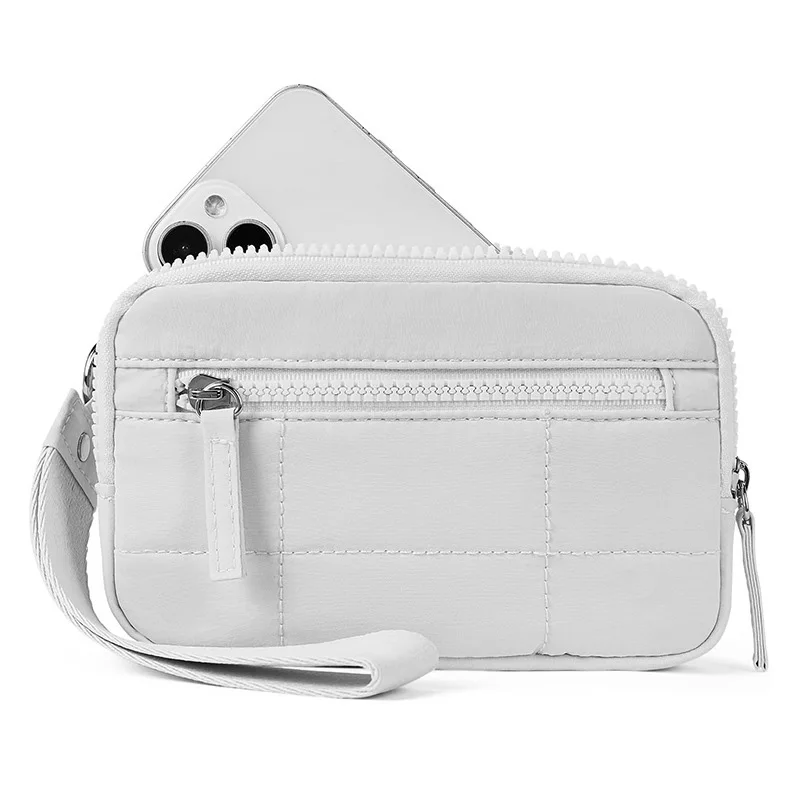 Nylon Quilted Puffer Wristlet Wallet for Women with 3 Pocket Travel Purse Portable Credit Card Holder And Phone Organizer New
Nylon Quilted Puffer Wristlet Wallet for Women with 3 Pocket Travel Purse Portable Credit Card Holder And Phone Organizer New