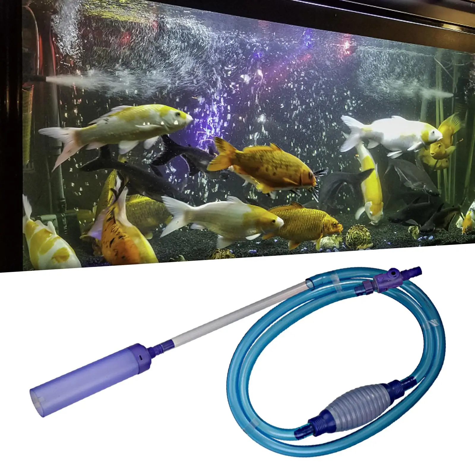 Fish Tank Water Changer Cleaner Sand Cleaner Kit Aquarium Clean for Sand Washing
Fish Tank Water Changer Cleaner Sand Cleaner Kit Aquarium Clean for Sand Washing