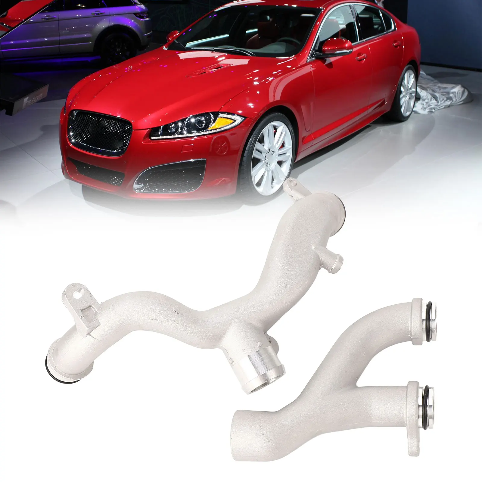 Thermostat Top Crossover Hose LR092992 Easy Use High Hardness Coolant Crossover Pipe for Velar 3.0L V6
Thermostat Top Crossover Hose LR092992 Easy Use High Hardness Coolant Crossover Pipe for Velar 3.0L V6