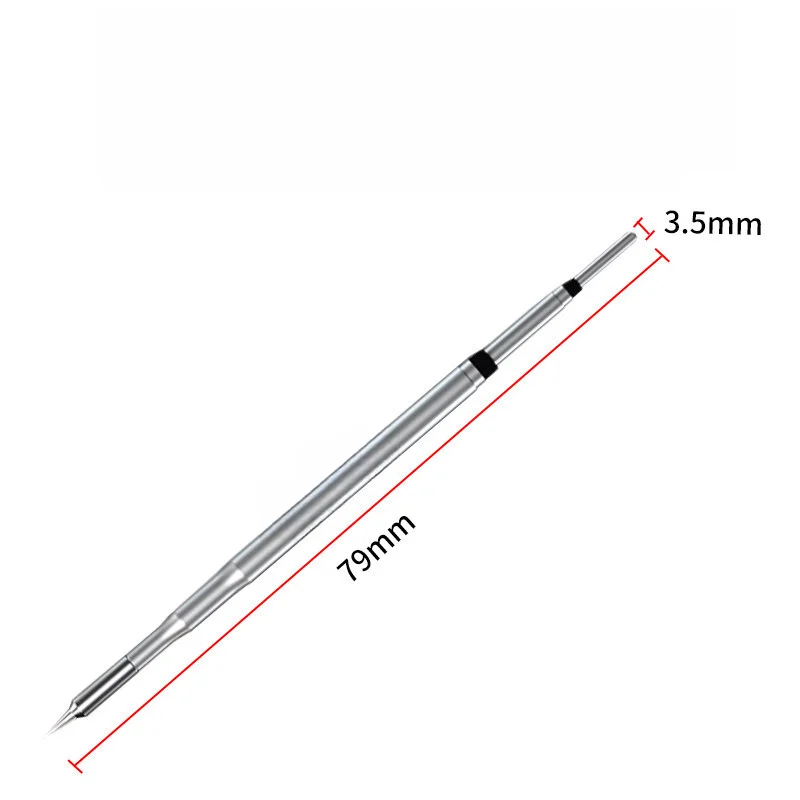 C210 Spherical Soldering Iron Tip For Mobile Phone Repair Fast Heating Alloy Head With Built-in Core For Chip Motherboard Tool
C210 Spherical Soldering Iron Tip For Mobile Phone Repair Fast Heating Alloy Head With Built-in Core For Chip Motherboard Tool
