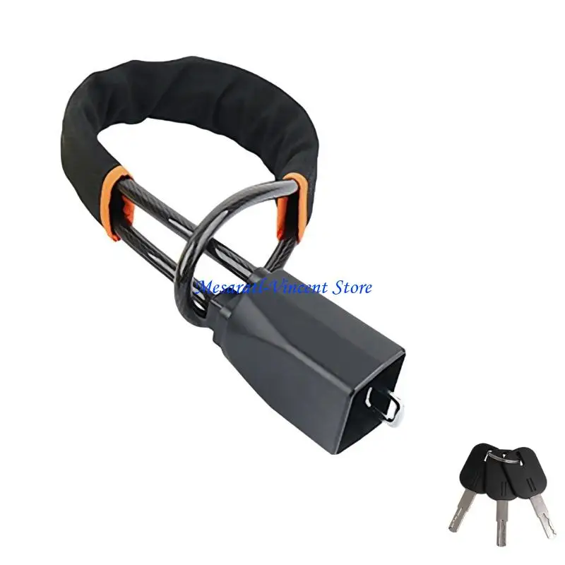 A70F Steering Wheel Cable Lock Designed for Nighttime Parking and High Risk Locations Offering Anti Theft Performances
A70F Steering Wheel Cable Lock Designed for Nighttime Parking and High Risk Locations Offering Anti Theft Performances