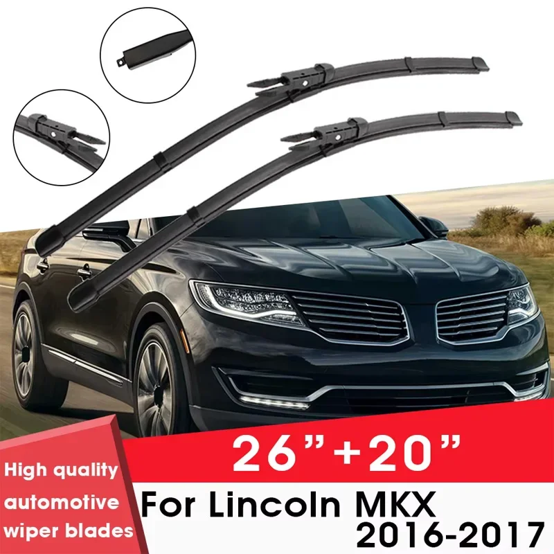 Car Wiper Blades Front Window Windshield Rubber Refill Wiper For Lincoln MKX 2016-2017 26"+20" Car Accessories
Car Wiper Blades Front Window Windshield Rubber Refill Wiper For Lincoln MKX 2016-2017 26"+20" Car Accessories