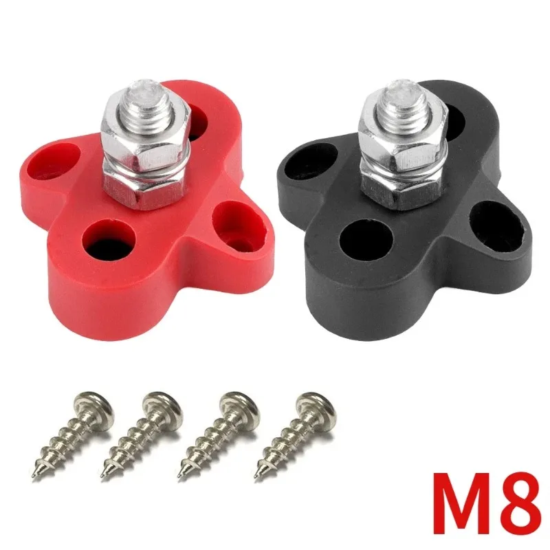1 Pair M8 Stainless Steel Battery Terminal Bolt for Car RV Yacht Boat Modified Power 48V Connection Screw Terminal
1 Pair M8 Stainless Steel Battery Terminal Bolt for Car RV Yacht Boat Modified Power 48V Connection Screw Terminal