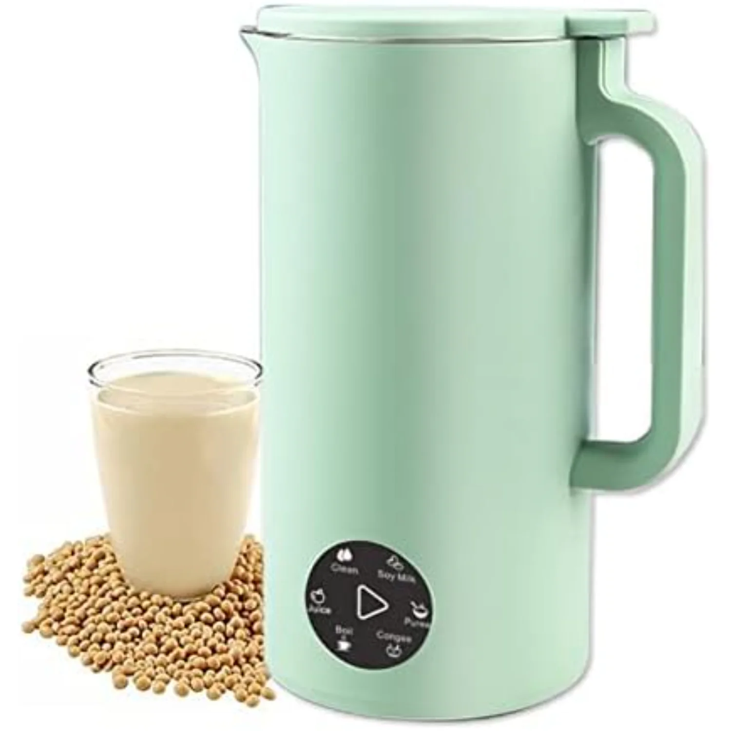 Portable Mini Soy Milk Maker with 6 Functions, Juicer, Free Filtering, Self Cleaning -110V White Home Use
Portable Mini Soy Milk Maker with 6 Functions, Juicer, Free Filtering, Self Cleaning -110V White Home Use