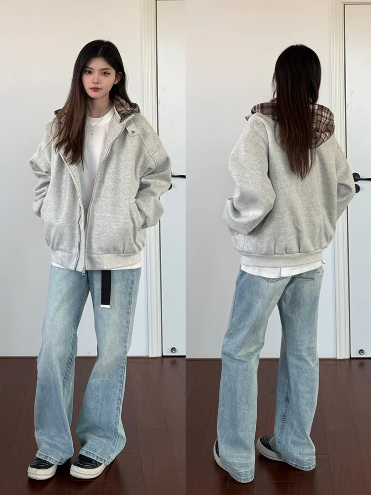 American Sle Plaid Cotton Men's Winter Coat ort Retro Lined Woolen Jaet with Hood Thiened Cotton Inner Teenagers Faion
American Sle Plaid Cotton Men's Winter Coat ort Retro Lined Woolen Jaet with Hood Thiened Cotton Inner Teenagers Faion