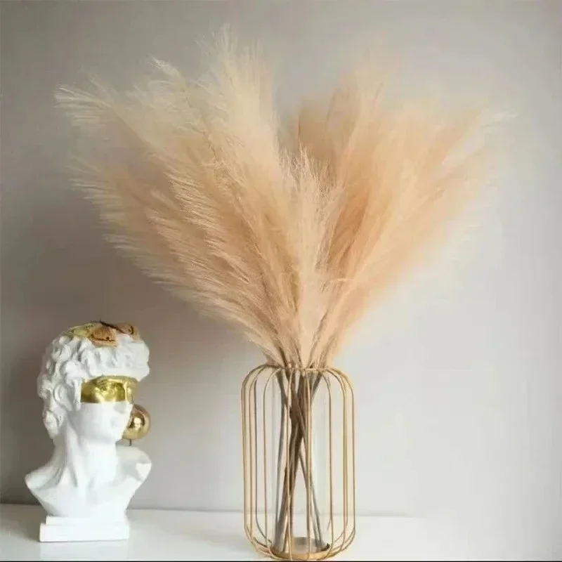 10PCS Artificial Pompous Grass Pompass Branches Fake Fluffy Stems Plants Vase Filler for Decor Flower Arrangement Arch flowers
10PCS Artificial Pompous Grass Pompass Branches Fake Fluffy Stems Plants Vase Filler for Decor Flower Arrangement Arch flowers