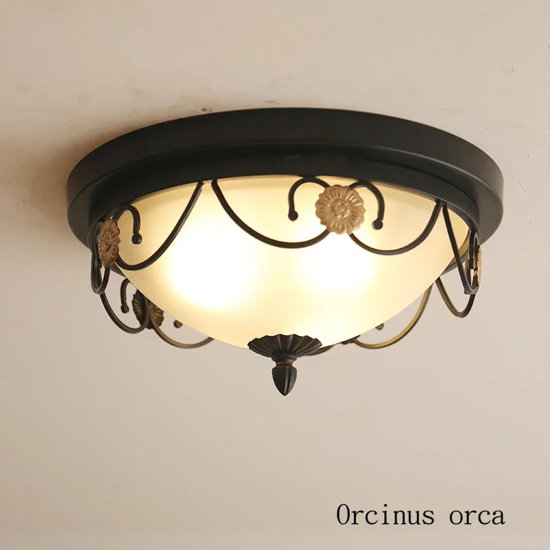 American retro flower ceiling lamp living room hallway Nordic creative personality LED iron ceiling lamp free shipping
American retro flower ceiling lamp living room hallway Nordic creative personality LED iron ceiling lamp free shipping