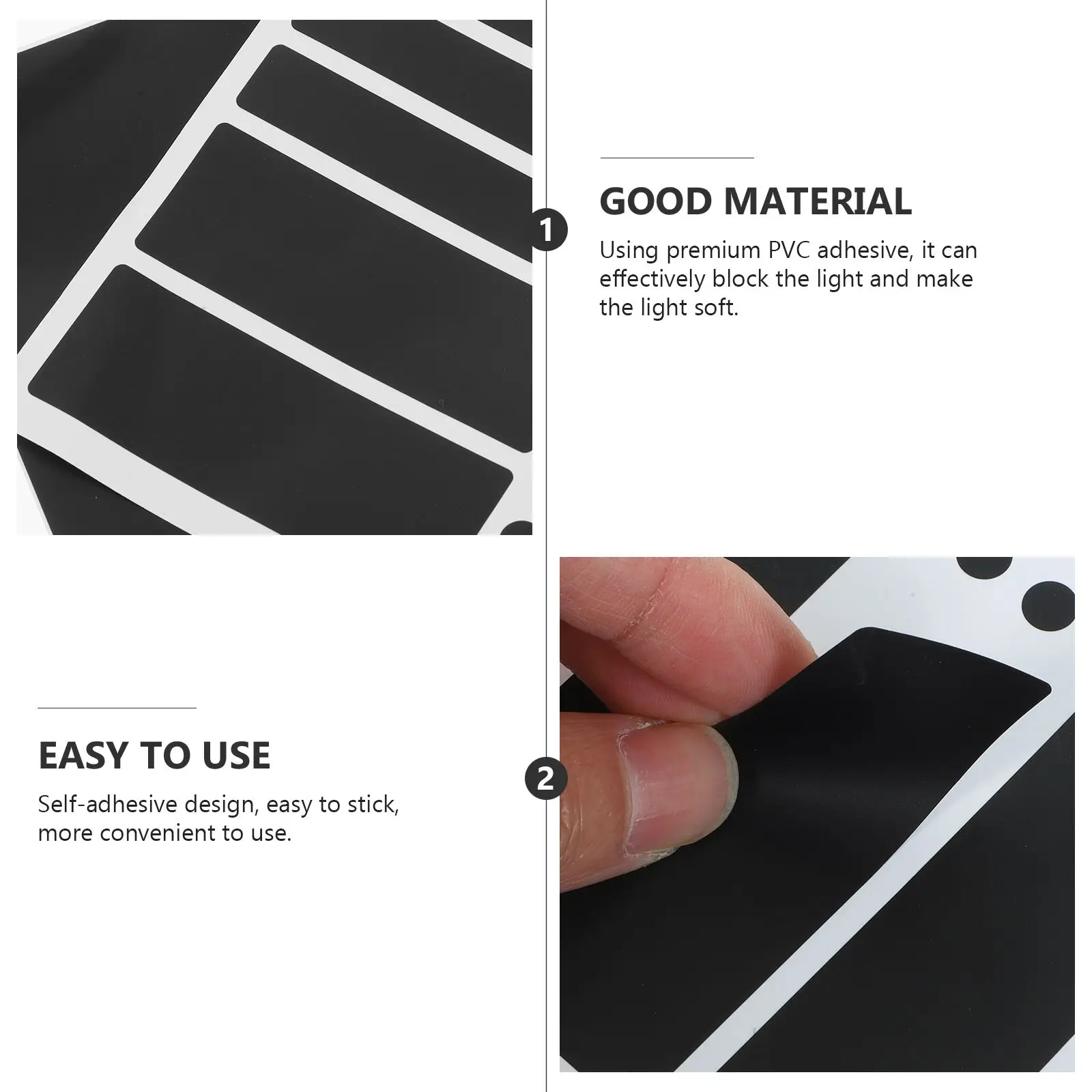 2 Sheets LED Light Shielding Sticker Door Blackout Blinds Covers Covering Window Stickers Router Shading Electronic
2 Sheets LED Light Shielding Sticker Door Blackout Blinds Covers Covering Window Stickers Router Shading Electronic