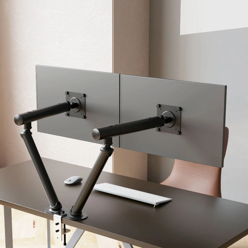 Dual screen computer monitor 17-34 inch bracket desktop lifting telescopic universal arm bracket
Dual screen computer monitor 17-34 inch bracket desktop lifting telescopic universal arm bracket