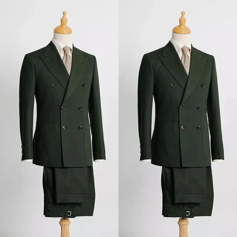 Black Business Tailor-Made 2 Pieces Blazer Pants High Quality Wedding Formal Groom Double Breasted Tailored Wedding Business
Black Business Tailor-Made 2 Pieces Blazer Pants High Quality Wedding Formal Groom Double Breasted Tailored Wedding Business