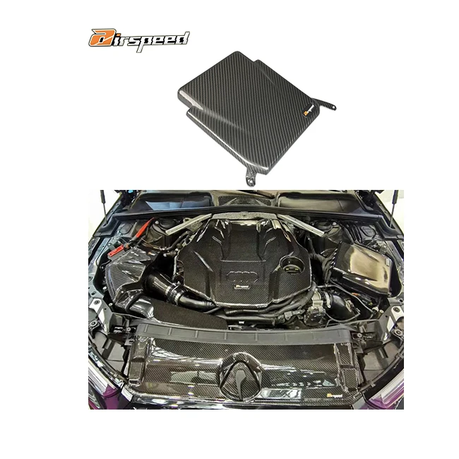 3K Twill Carbon Weave in Glossy Finish Dry Carbon Fiber Engine ECU Cover for AUDI A4/S4/RS4 B9 2.0T 2.9T 3.0T
3K Twill Carbon Weave in Glossy Finish Dry Carbon Fiber Engine ECU Cover for AUDI A4/S4/RS4 B9 2.0T 2.9T 3.0T