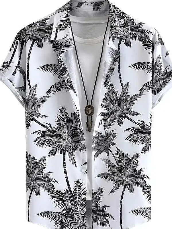 3D Printed Hawaiian Collar Short Sleeve Shirt Men's Fashion Urban Style Polyester Fabric Casual Wind Resistant Deformation
3D Printed Hawaiian Collar Short Sleeve Shirt Men's Fashion Urban Style Polyester Fabric Casual Wind Resistant Deformation