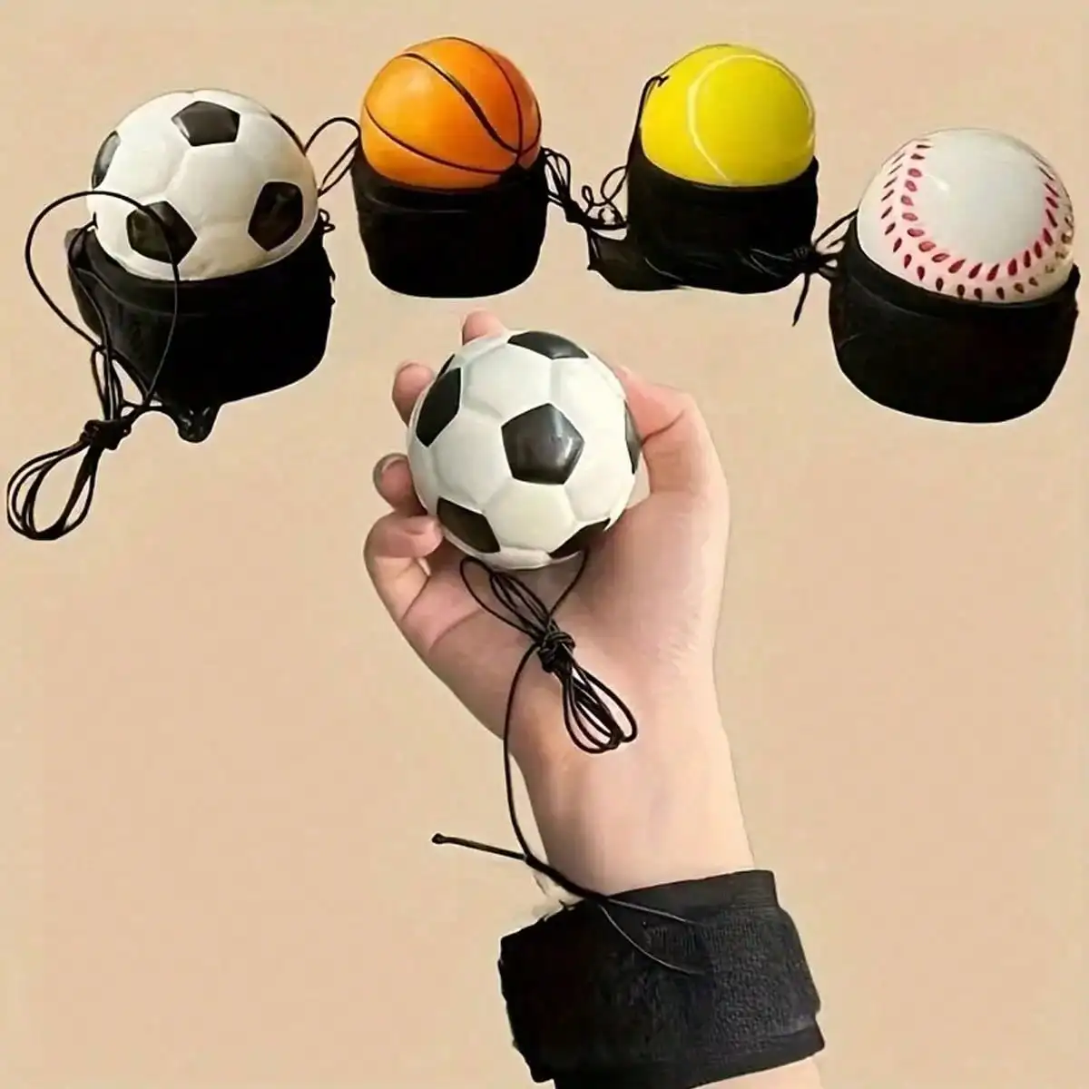 4 Wrist Elastic Ball Magic Balls, Outdoor Exercise Stress Relieving Balls
4 Wrist Elastic Ball Magic Balls, Outdoor Exercise Stress Relieving Balls