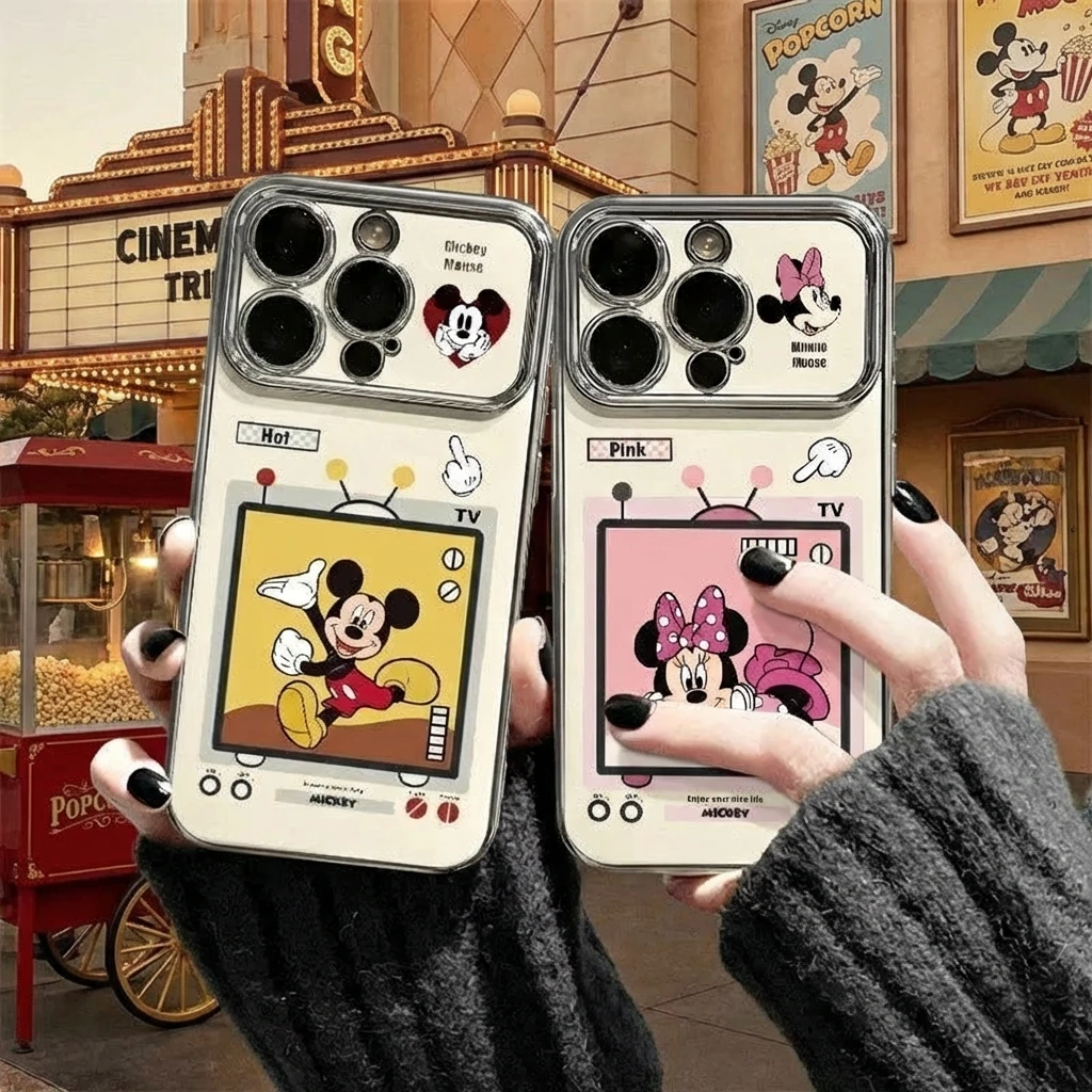 Mickey Minnie iPhone 17 Case for 14 New Cartoon 15 Pro Max Shockproof 6D Large Window
Mickey Minnie iPhone 17 Case for 14 New Cartoon 15 Pro Max Shockproof 6D Large Window