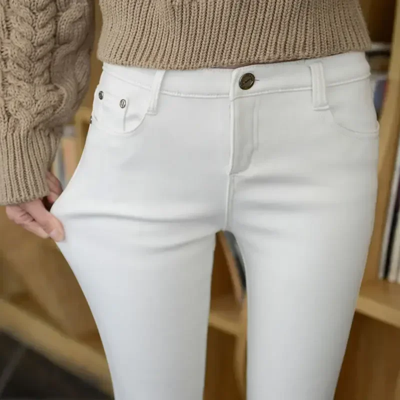 Candy Color Plus Size Mid Waist Skinny Jeans Fleece Denim Pants Stretch Pencil Pant Winter Thicken Velvet Warm Jeans Women Z23
Candy Color Plus Size Mid Waist Skinny Jeans Fleece Denim Pants Stretch Pencil Pant Winter Thicken Velvet Warm Jeans Women Z23
