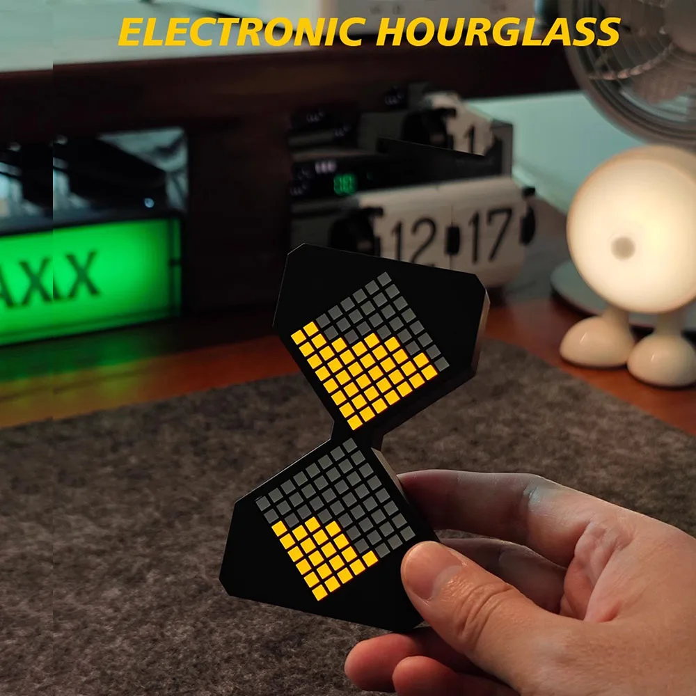 Game Kids Cyber Hourglass Electronic Hourglass Cyber Style Sense of Technology Glow DIY Digital Hourglass Birthday Gift Toys
Game Kids Cyber Hourglass Electronic Hourglass Cyber Style Sense of Technology Glow DIY Digital Hourglass Birthday Gift Toys