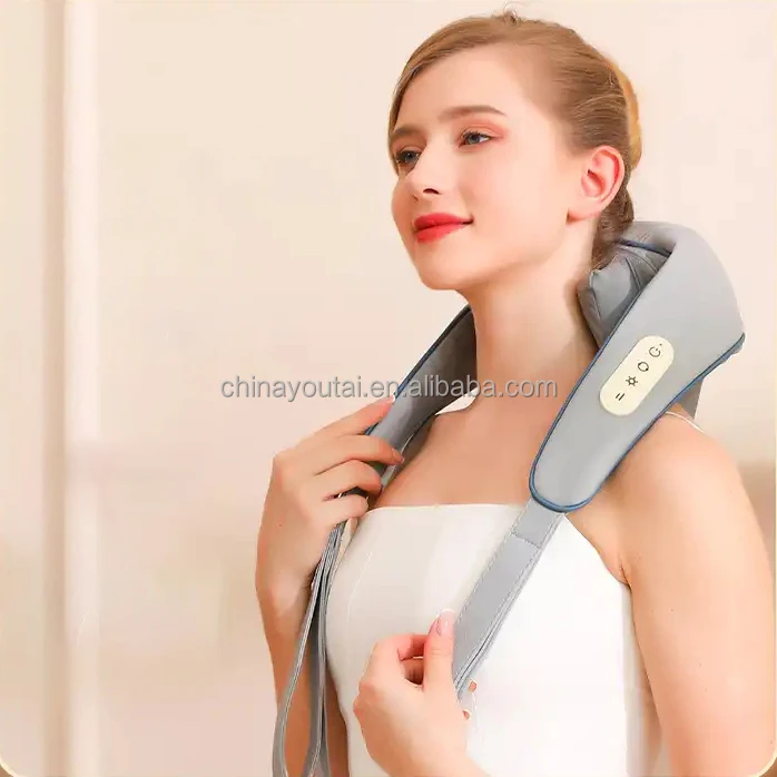 Hot Selling Cordless 4D Expert Kneading Massager Shawl Pillow Deep Tissue Neck & Shoulder Massager for Home-Care
Hot Selling Cordless 4D Expert Kneading Massager Shawl Pillow Deep Tissue Neck & Shoulder Massager for Home-Care