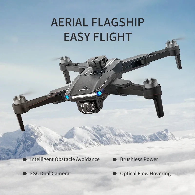KBDFA D65 Drone with Pan Tilt Zoom Professional Anti Shake 4K High-definition Camera FPV Drone Obstacle Avoidance Quadcopter
KBDFA D65 Drone with Pan Tilt Zoom Professional Anti Shake 4K High-definition Camera FPV Drone Obstacle Avoidance Quadcopter