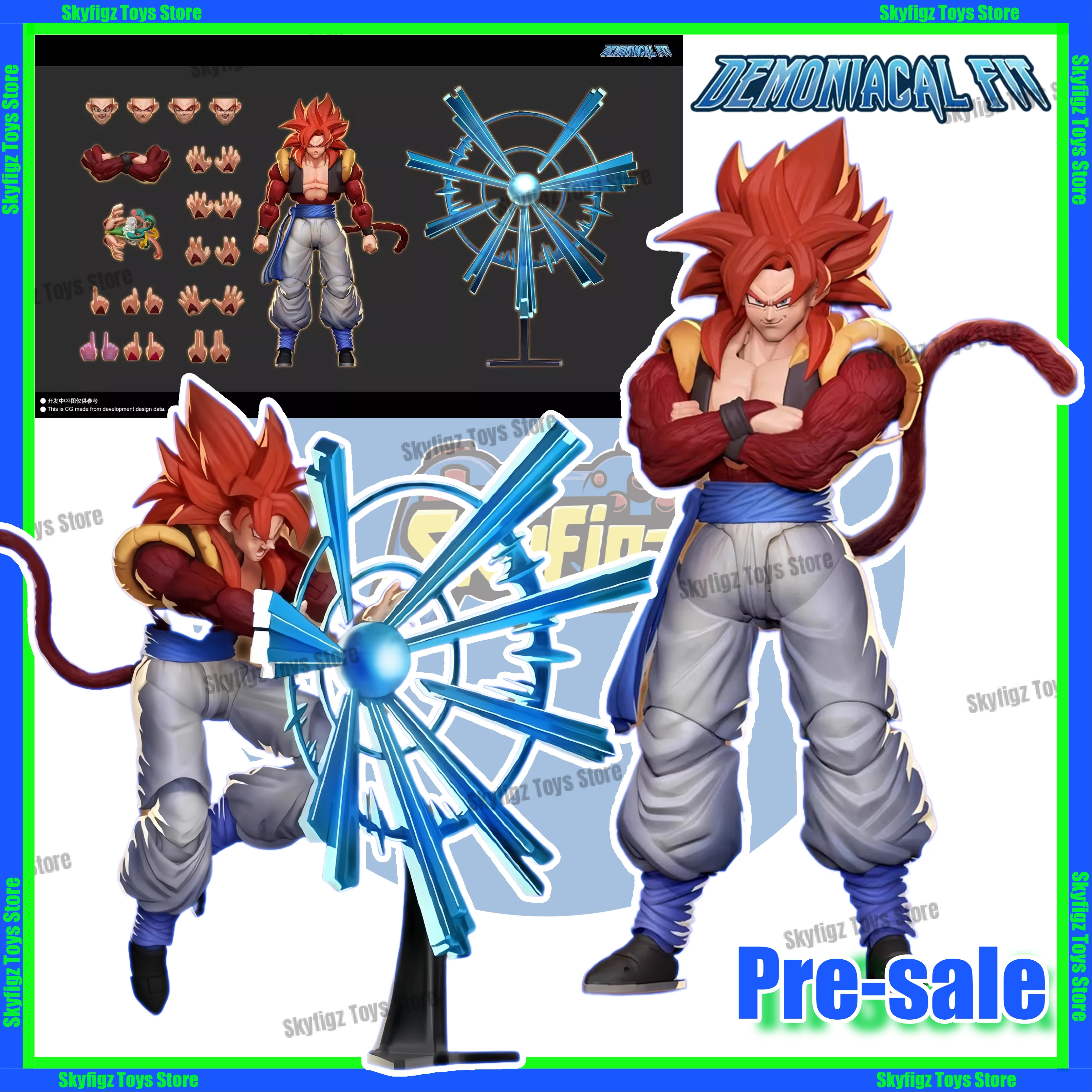 New product Demoniacal Fit Action Figure SSJ4 Gogeta Dragon Ball GT 3.0 Figures 1/12 Action Figure Super Saiyan 4 Gogeta Gift
New product Demoniacal Fit Action Figure SSJ4 Gogeta Dragon Ball GT 3.0 Figures 1/12 Action Figure Super Saiyan 4 Gogeta Gift