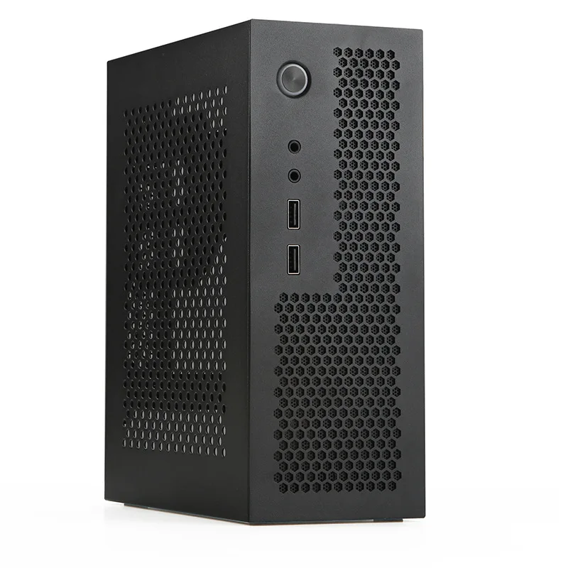 A09 black vertical sleepable HTPC case ITX main board small 1U/Flex power supply
A09 black vertical sleepable HTPC case ITX main board small 1U/Flex power supply