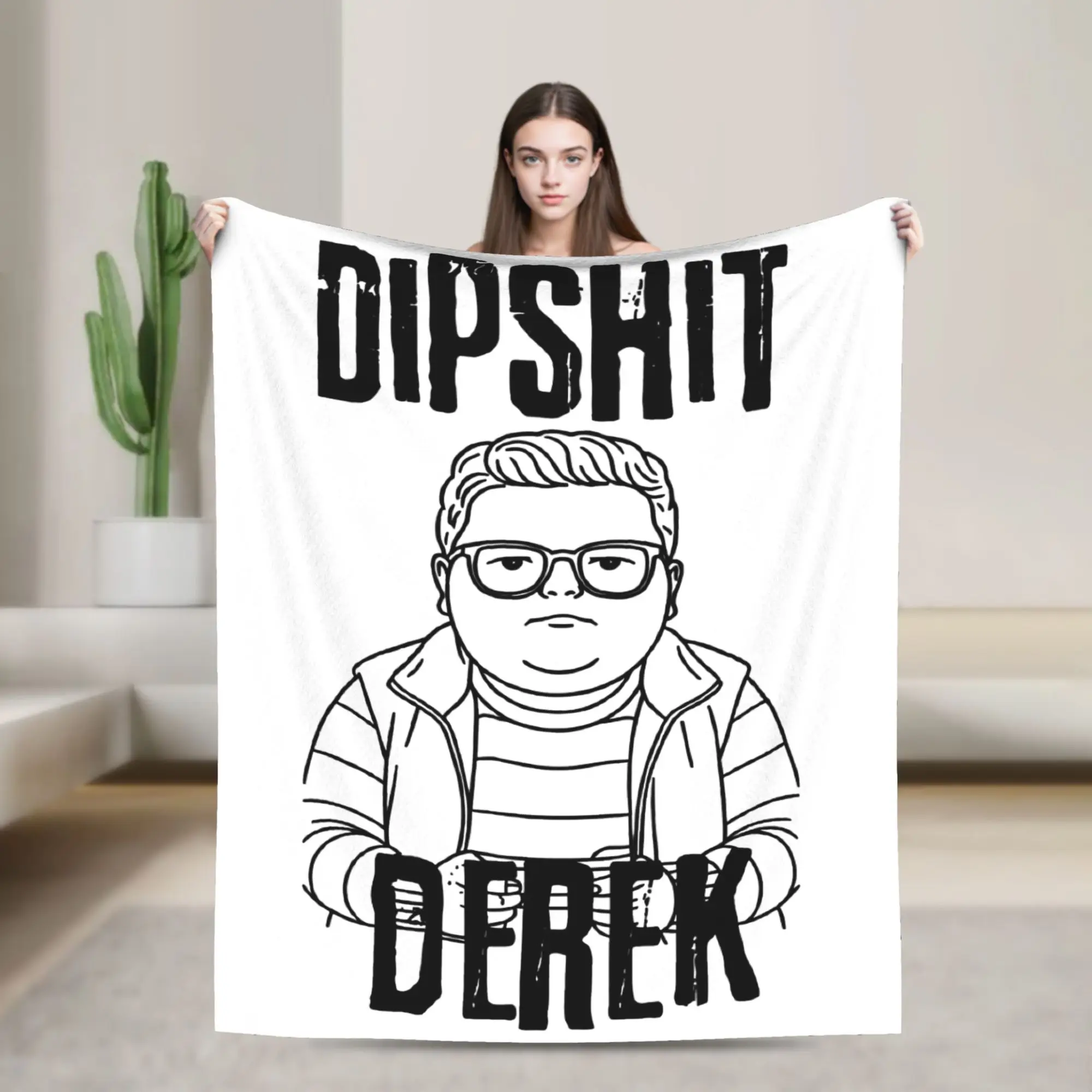 Dipshit Delightful Derek Blanket Fleece Spring/Autumn Portable Soft Throw Blanket for Home Outdoor Plush Thin Quilt
Dipshit Delightful Derek Blanket Fleece Spring/Autumn Portable Soft Throw Blanket for Home Outdoor Plush Thin Quilt