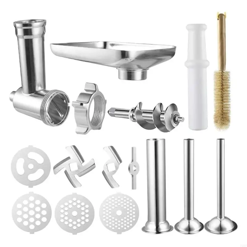 J1HF Homemade Sausages Ground Grinder Stuffer Tubes Grinding Attachment for SM-50BC SM-50R SM-50TQ SM-50BL SM-50BK
J1HF Homemade Sausages Ground Grinder Stuffer Tubes Grinding Attachment for SM-50BC SM-50R SM-50TQ SM-50BL SM-50BK
