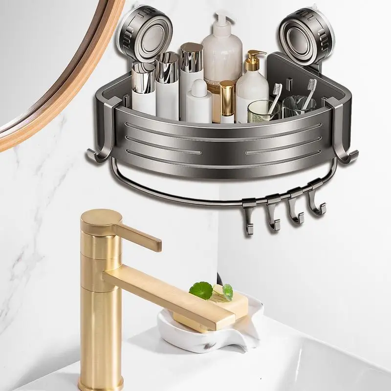 Shower Corner Organizer Suction Cup Storage Holder For Wall Removable Storage Rack No-Drill Shower Holder For Shampoo Skin Care
Shower Corner Organizer Suction Cup Storage Holder For Wall Removable Storage Rack No-Drill Shower Holder For Shampoo Skin Care