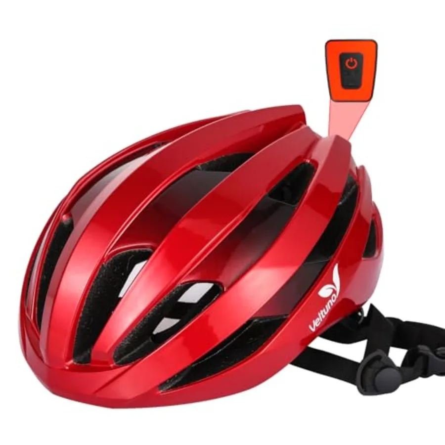 Bike Helmet with LED Light for Adults Lightweight Road Bike Helmet Mountain for Women, Bike Helmets with Rechargeable USB Light
Bike Helmet with LED Light for Adults Lightweight Road Bike Helmet Mountain for Women, Bike Helmets with Rechargeable USB Light
