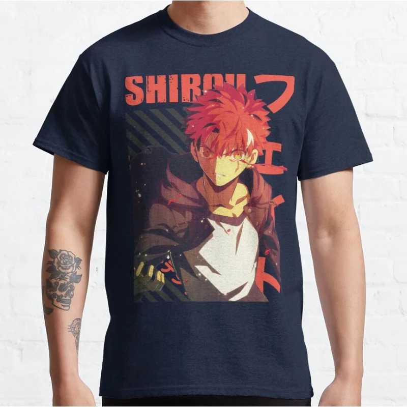 Fate - Emiya Shirou Cute Anime kawaii video game Short-sleeve crewneck T-shirt large size Adult Tops S-6xl
Fate - Emiya Shirou Cute Anime kawaii video game Short-sleeve crewneck T-shirt large size Adult Tops S-6xl