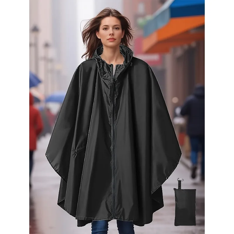 1pcs Adult Hooded Raincoat for Both Men and Women, with Zipper and Pocket - Lightweight, Loose, Portable Cape Raincoat
1pcs Adult Hooded Raincoat for Both Men and Women, with Zipper and Pocket - Lightweight, Loose, Portable Cape Raincoat