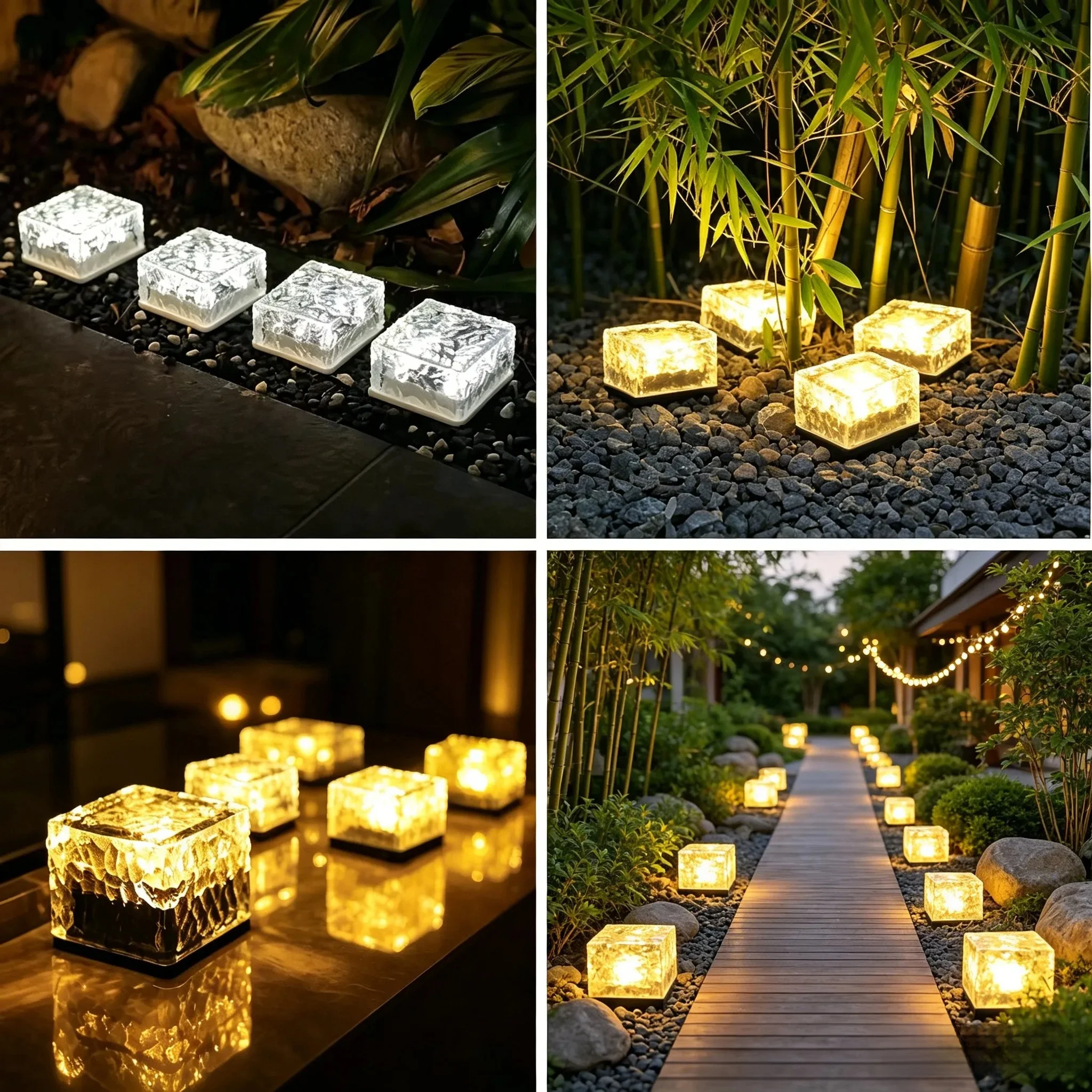 1pcs Solar Ice Cube Glass Block Light Glass Brick Landscape Outdoor Road Courtyard Garden Decoration Illumination Lamps
1pcs Solar Ice Cube Glass Block Light Glass Brick Landscape Outdoor Road Courtyard Garden Decoration Illumination Lamps