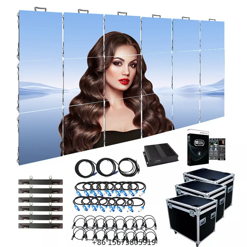 Turnkey LED Screen Display Panel CE FCC ROHS IP65 P1.9 P2.6 P2.9 P3.9 500*500mm LED Display Screen LED Video Wall
Turnkey LED Screen Display Panel CE FCC ROHS IP65 P1.9 P2.6 P2.9 P3.9 500*500mm LED Display Screen LED Video Wall