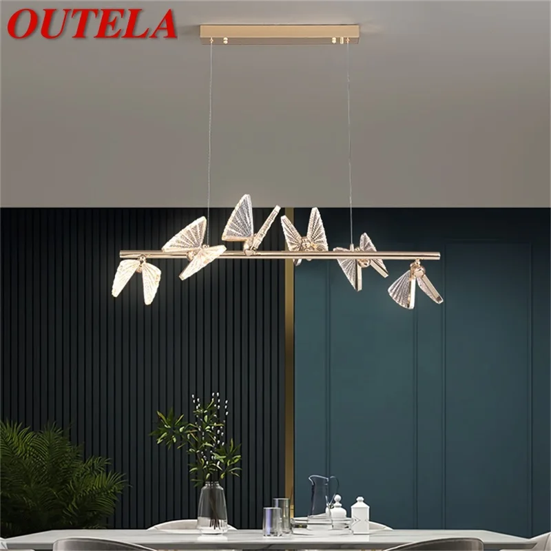 OUTELA Nordic Butterfly Chandelier Lamps Fixtures Modern Pendant Lights Home LED for Stairs Hall
OUTELA Nordic Butterfly Chandelier Lamps Fixtures Modern Pendant Lights Home LED for Stairs Hall
