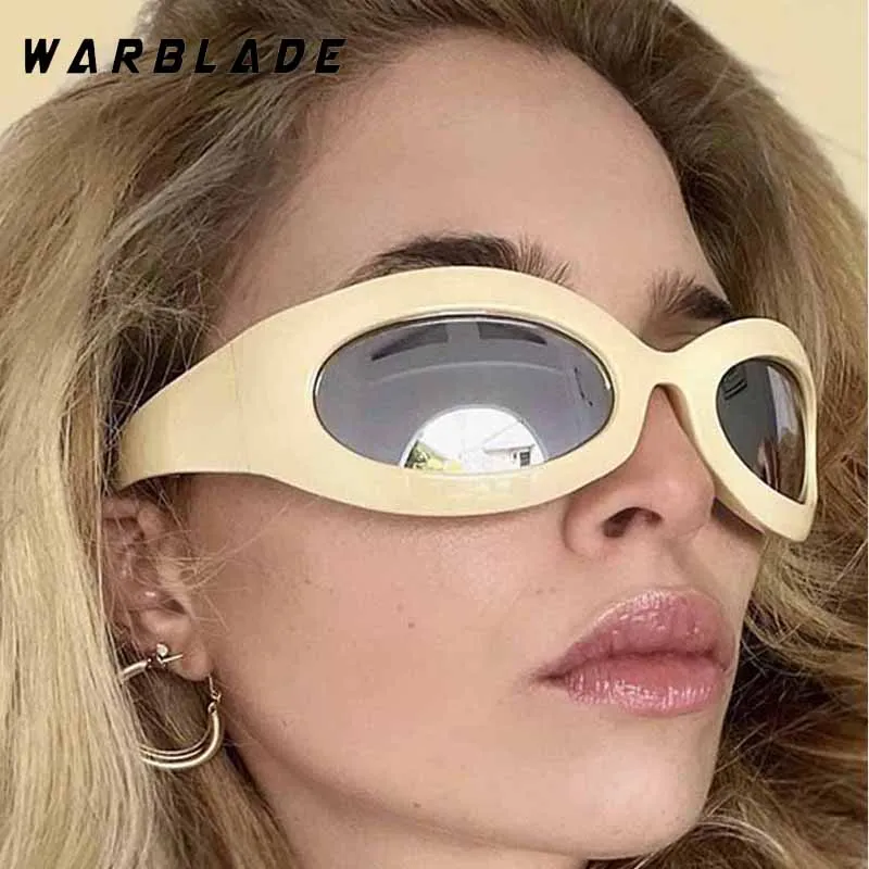 Punk Fashion Glasses Designer Oversized Oval Sunglasses Woman Cycling Driving Outdoor Sports Shades Windproof Goggles Man UV400 
Punk Fashion Glasses Designer Oversized Oval Sunglasses Woman Cycling Driving Outdoor Sports Shades Windproof Goggles Man UV400