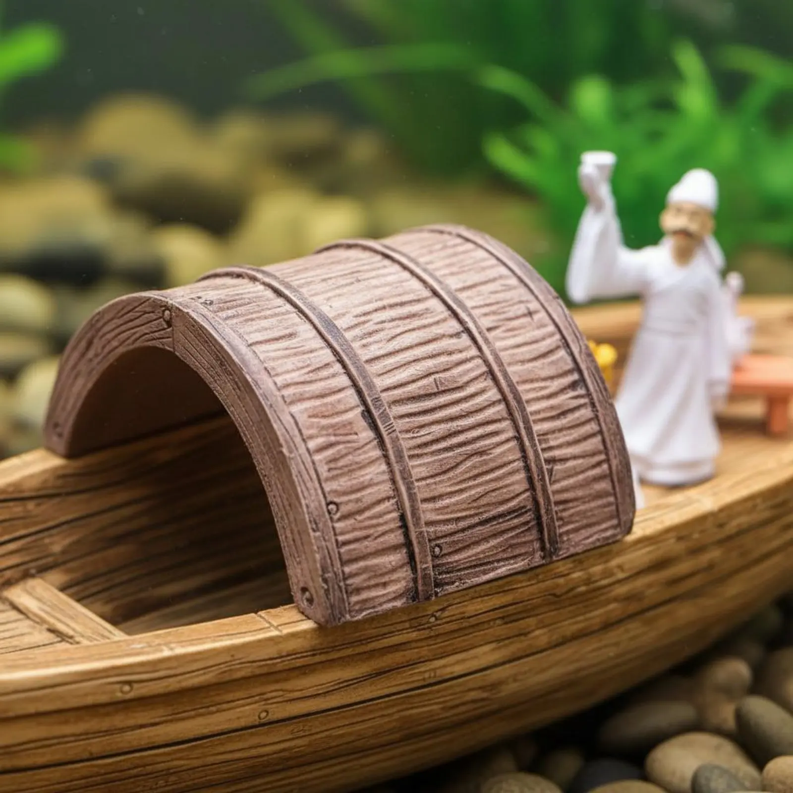 Aquatic Aquatic Habitat Landscape Boat Traditional Chinese Style Buoyant Boat Decoration Aquatic Habitat Accessory for Garden
Aquatic Aquatic Habitat Landscape Boat Traditional Chinese Style Buoyant Boat Decoration Aquatic Habitat Accessory for Garden
