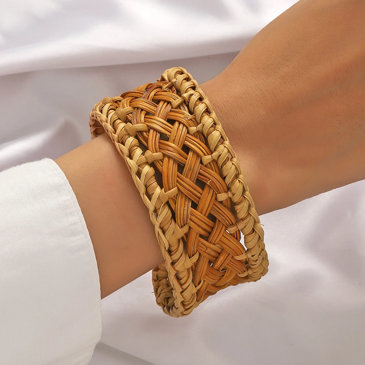 Boho Wood Bamboo Rattan Weave Bracelet for Women Beach Jewelry Vintage Handmade Wide Wrap Wrist Bracelets & Bangles Gifts
Boho Wood Bamboo Rattan Weave Bracelet for Women Beach Jewelry Vintage Handmade Wide Wrap Wrist Bracelets & Bangles Gifts