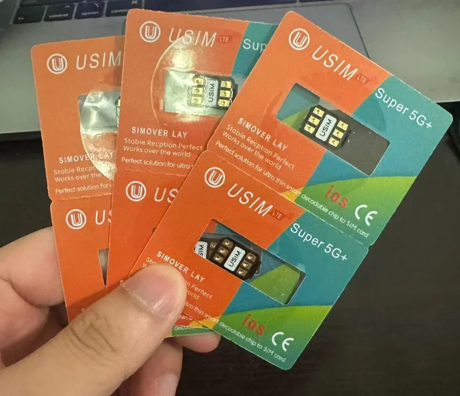 Новейшая версия USIM LTE Super5G+ V4.0 для IP 6–16 pro max MEP TMSI QPE и других моделей.
Новейшая версия USIM LTE Super5G+ V4.0 для IP 6–16 pro max MEP TMSI QPE и других моделей.