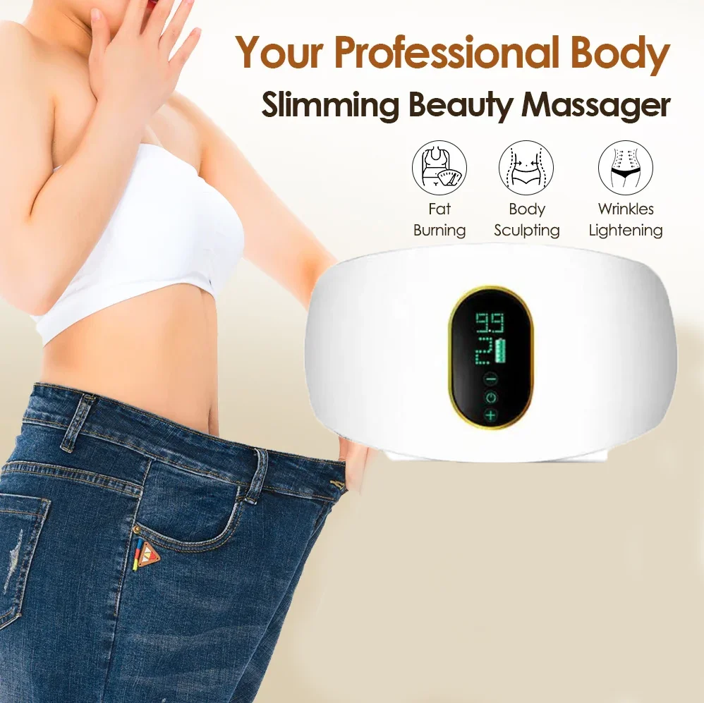 Электрический массажер для живота HOT: пояс-тренажер для сжигания жира и целлюлита, вибрационный массажер для мышц, импульсный массажер для похудения
Электрический массажер для живота HOT: пояс-тренажер для сжигания жира и целлюлита, вибрационный массажер для мышц, импульсный массажер для похудения