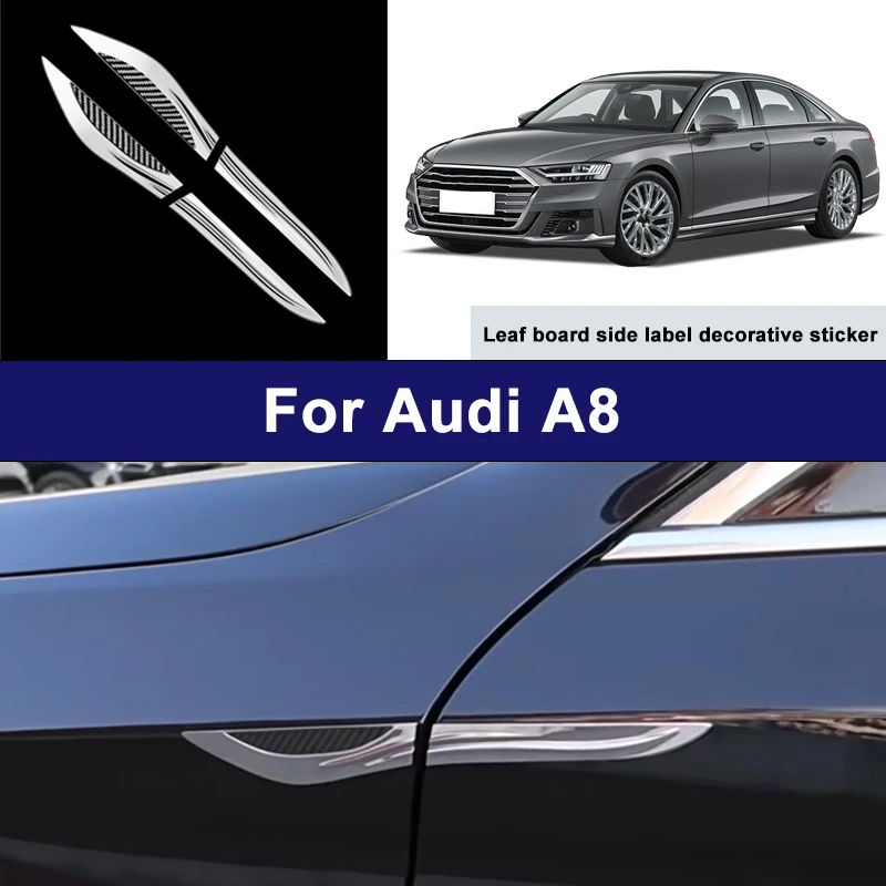 Suitable For Audi A8 car side blade stickers, car body external scratch protection decorative strip accessories
Suitable For Audi A8 car side blade stickers, car body external scratch protection decorative strip accessories