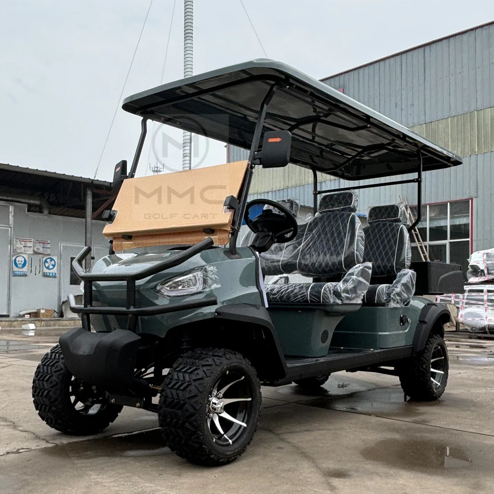 New Mold Electric Lifted Golf Cart 4 6 Passenger Cheap Chinese Hunting Electric Buggy Golf Carts for Sale
New Mold Electric Lifted Golf Cart 4 6 Passenger Cheap Chinese Hunting Electric Buggy Golf Carts for Sale