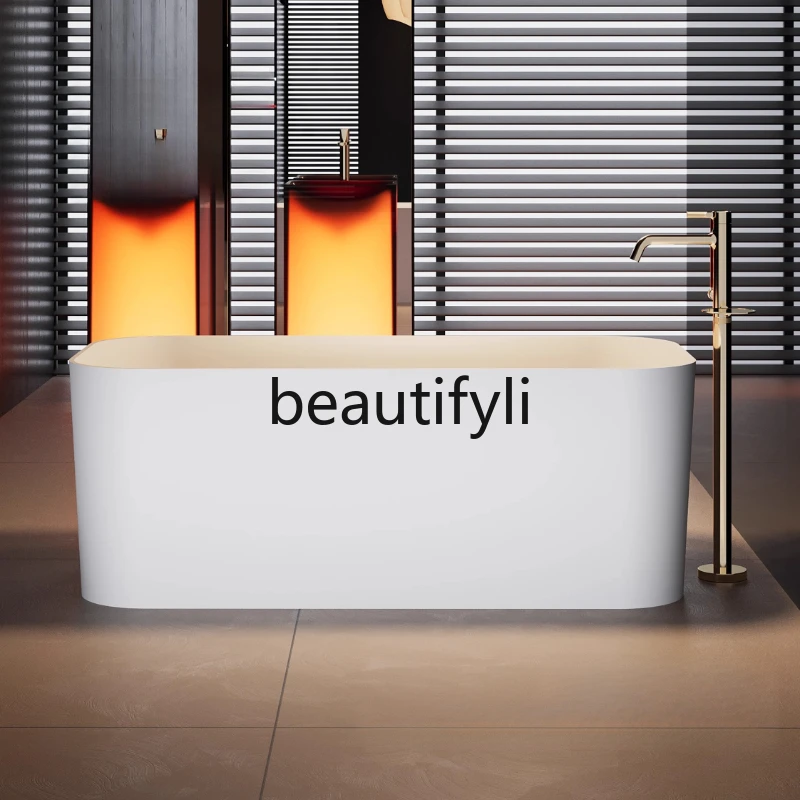 PMMA artificial stone bathtub High-end skin-friendly freestanding bathtub Home B & B Hotel Square bathtub
PMMA artificial stone bathtub High-end skin-friendly freestanding bathtub Home B & B Hotel Square bathtub