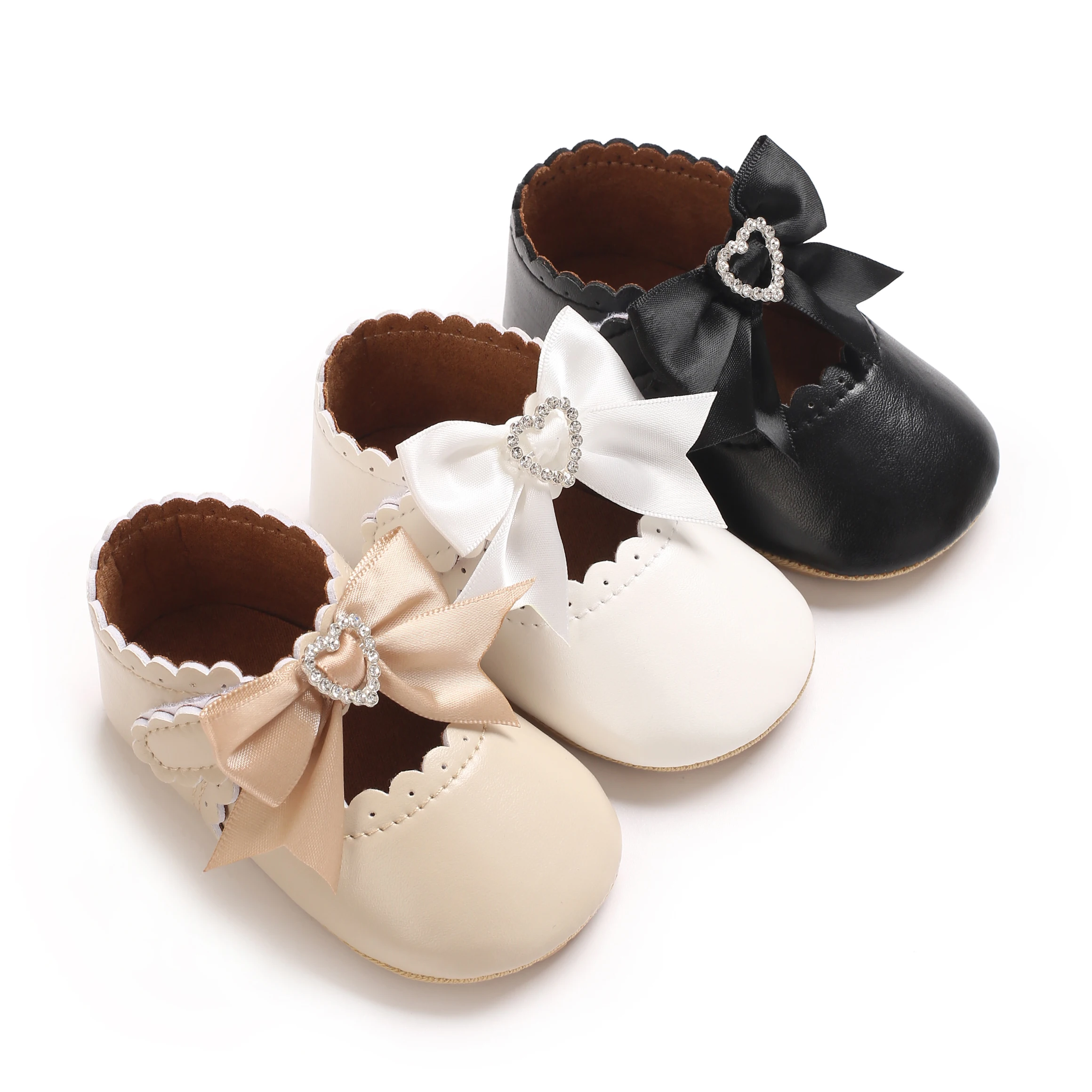 New cute lace bow princess flat shoes for baby girls, soft sole, comfortable and fashionable baby walking shoes
New cute lace bow princess flat shoes for baby girls, soft sole, comfortable and fashionable baby walking shoes